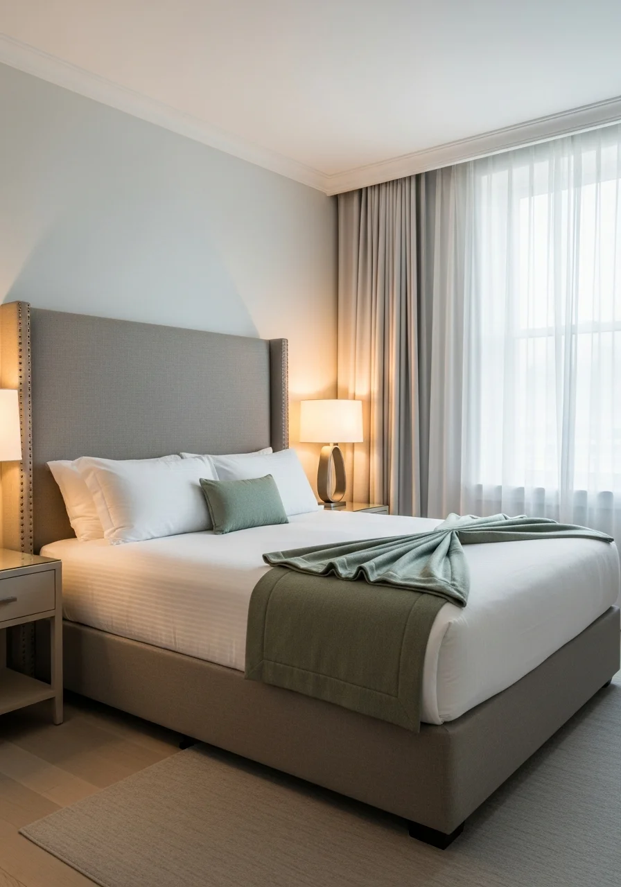 Bedroom in a rent-to-own home